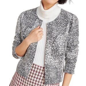 Anthropologie‎ Dolan Textured Knit Eva cropped Jacket Open Front Size M